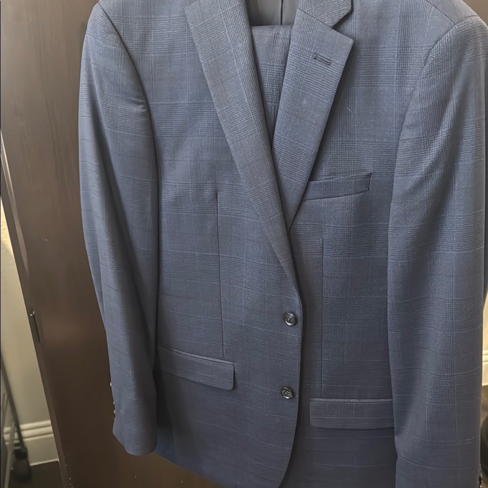 Men's Blue Suit with 2 pairs of pants!